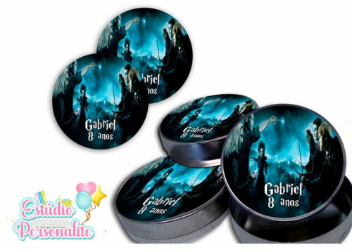 Rótulo para Latinha Harry Potter