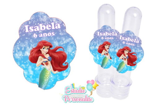 Rótulo para Tubete Ariel