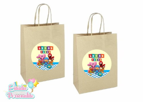 Sacola Kraft Pocoyo
