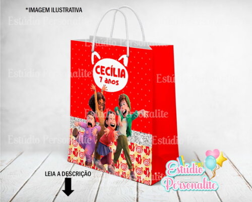 Sacolinha Red: Crescer É Uma Fera