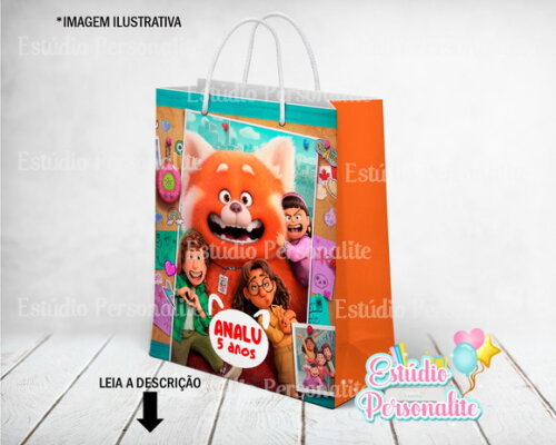 Sacolinha Red: Crescer É Uma Fera