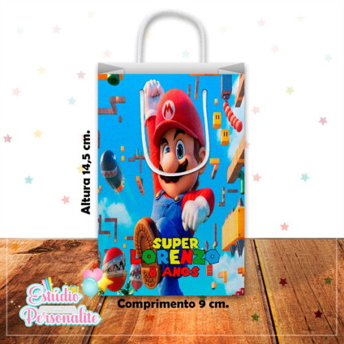 Sacolinha Super Mario Bros