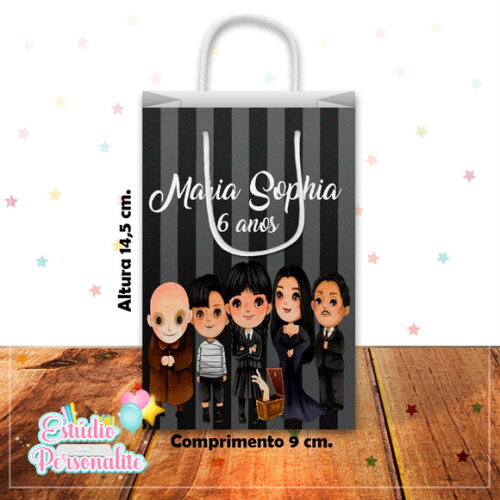 Sacolinha Wandinha Addams