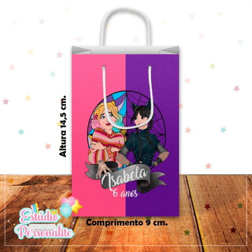 Sacolinha Wandinha Addams