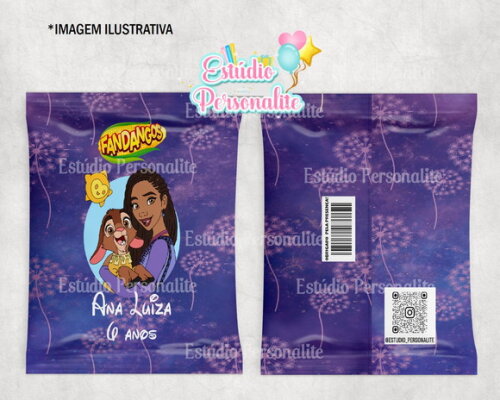Salgadinho Personalizado Wish: o Poder dos Desejos