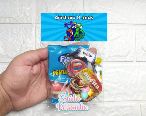 Saquinho de Doces Rainbow Friends