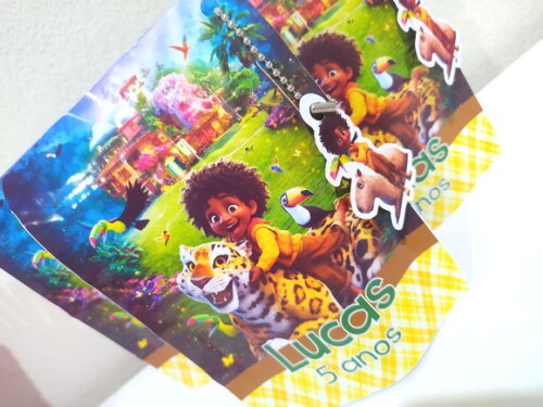 Saquinho Metalizado Encanto Disney