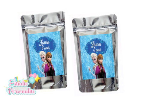 Saquinho Metalizado Frozen