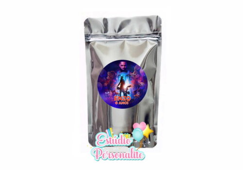 Saquinho Metalizado Space Jam Um Novo Legado