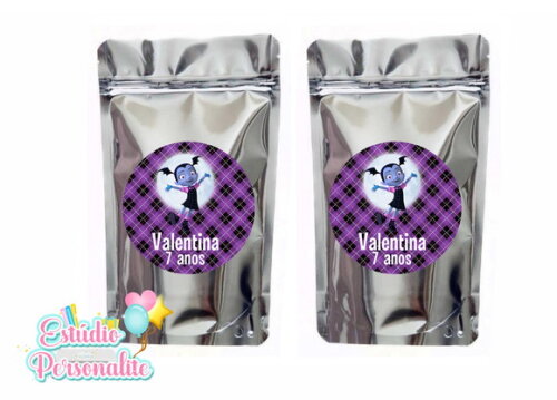 Saquinho Metalizado Vampirina