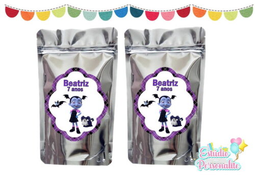 Saquinho Metalizado Vampirina