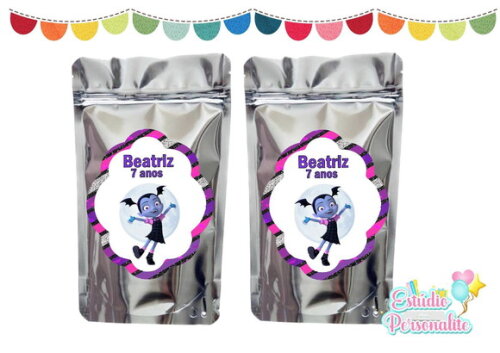 Saquinho Metalizado Vampirina