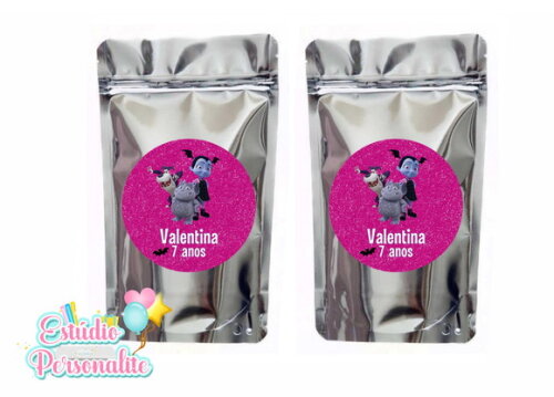 Saquinho Metalizado Vampirina