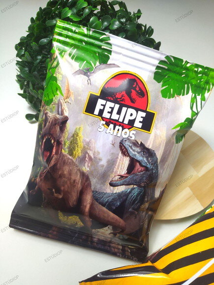 Saquinho Personalizado Jurassic Park