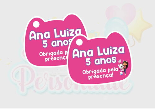 Tag de Agradecimento a Casa Mágica da Gabby