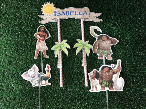 Topo de Bolo Moana