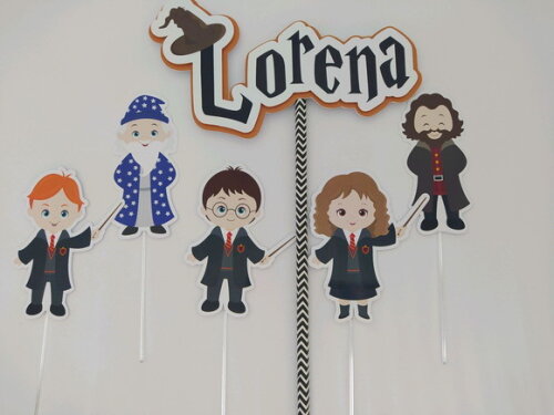 Topper de Bolo Harry Potter