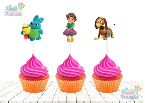 Topper para Cupcake Toy Story 4