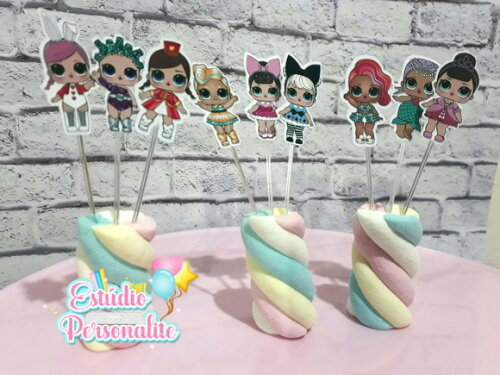 Toppers para Docinhos Lol Surprise
