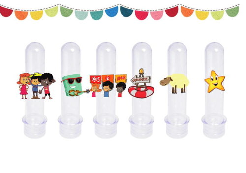 Tubete 3d 3 Palavrinhas