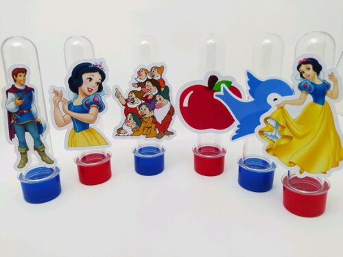 Tubete 3d Branca de Neve