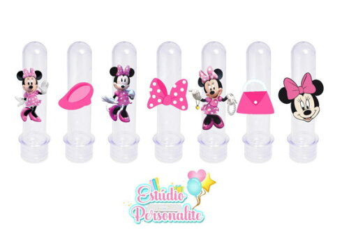 Tubete com Aplique Minnie