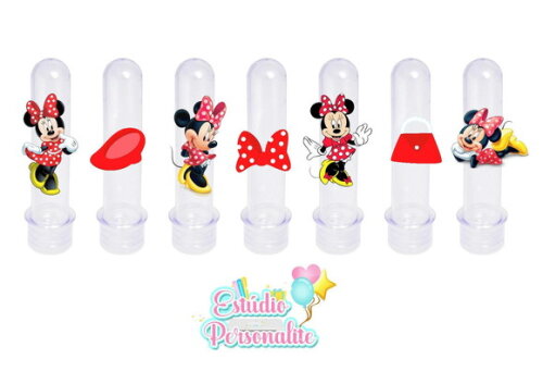 Tubete com Aplique Minnie