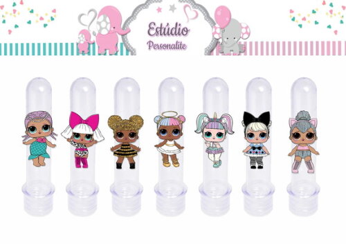 Tubete com Aplique Lol Surprise