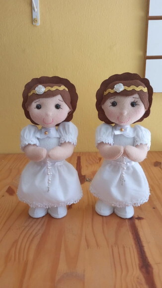 Boneca Anjinha de Feltro