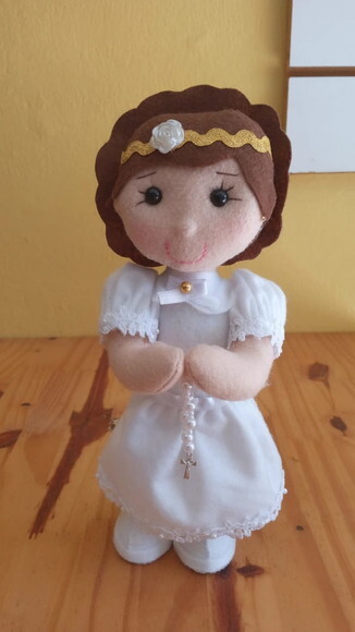 Boneca Anjinha de Feltro