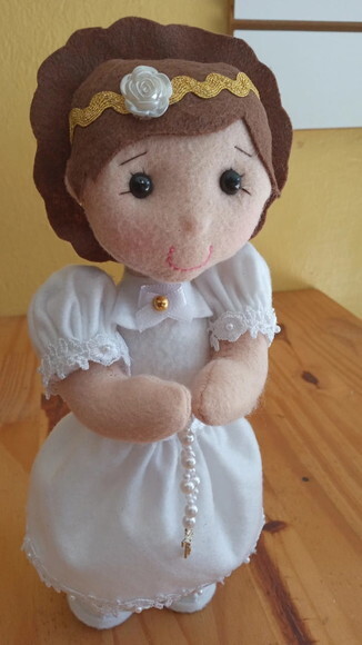 Boneca Anjinha de Feltro