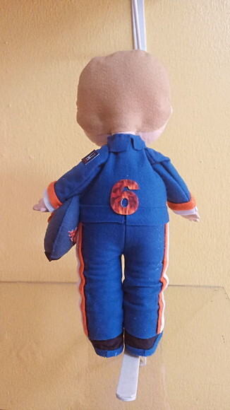 Boneco Hotweels de Feltro