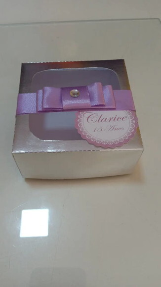 Caixa 4 Doces Prata
