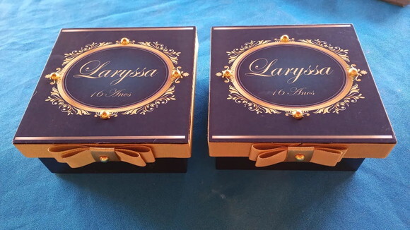 Caixa de mdf Personalizada 10x10x5