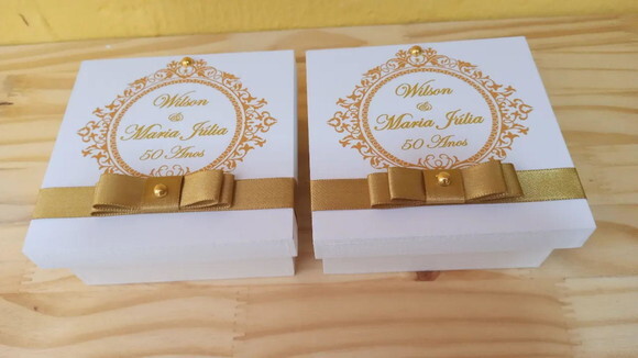 Caixa de mdf Personalizada 12x12x4