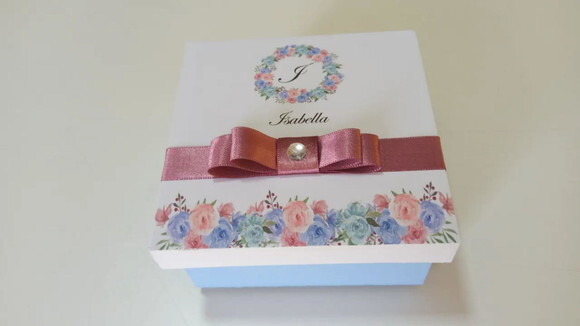 Caixa de mdf Personalizada sem Mensagem 10x10x7