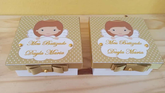 Caixa Lembrancinha de Batizado