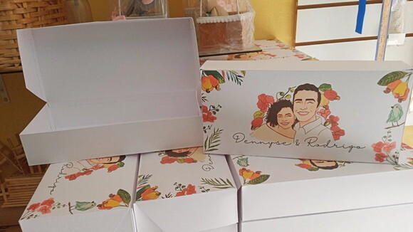 Caixa Lembrancinha de Casamento