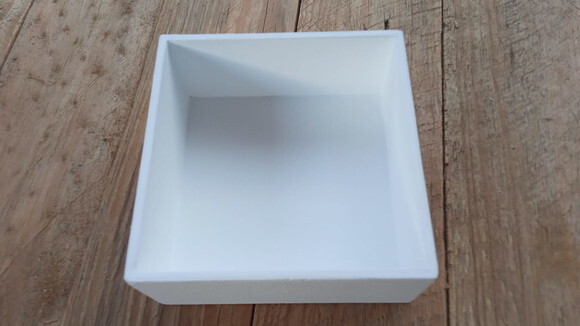 Caixa mdf 26x26x4