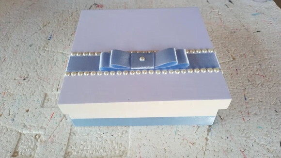 Caixa mdf Decorada 15x15x10cm