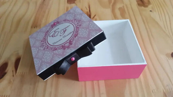 Caixa mdf Personalizada 10x10x4cm