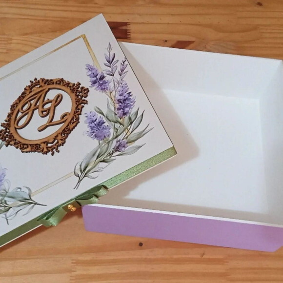 Caixa mdf Personalizada 22x22x8cm