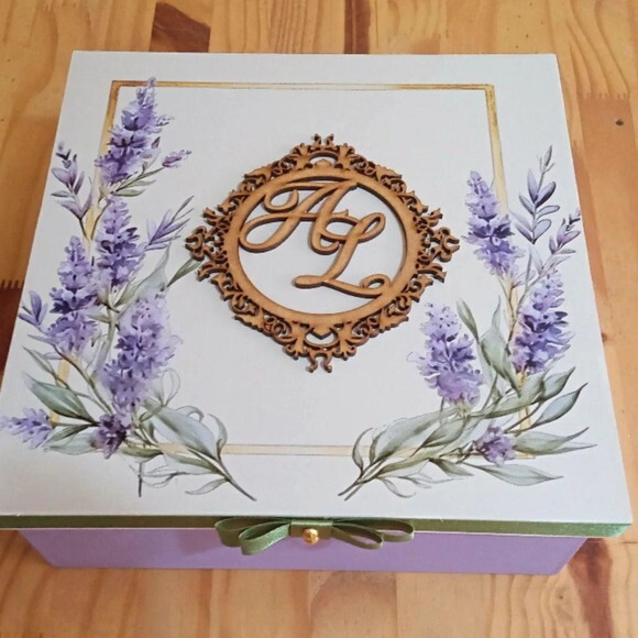 Caixa mdf Personalizada 22x22x8cm