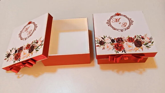 Caixa mdf Personalizada Massala 10x10x4
