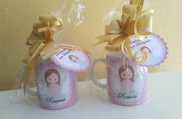 Caneca Convite Padrinho de Batizado