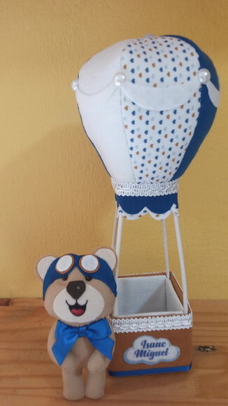 Centro de Mesa Bebê de Feltro 25 cm