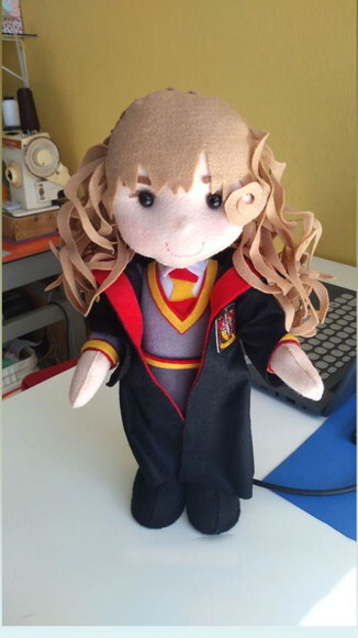 Kit Herry Potter de Feltro 3 Peças