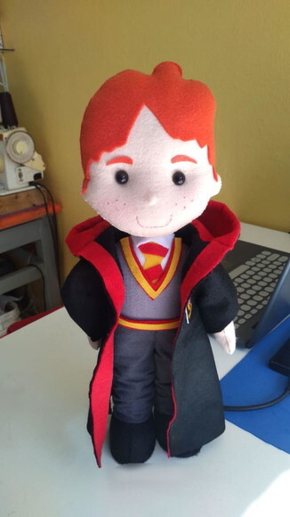 Kit Herry Potter de Feltro 3 Peças