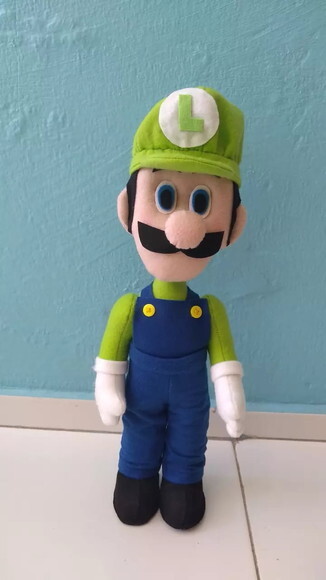 Kit Mario Bros de Feltro 3 Peças