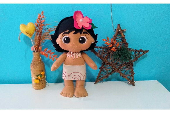 Kit Moana Baby de Feltro